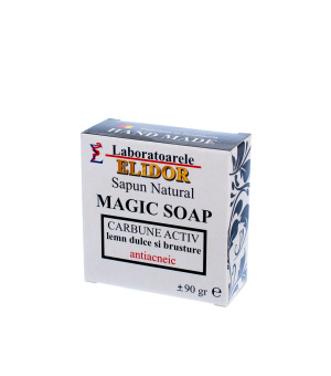 Sapun cu carbune, detoxifiant Magic Soap