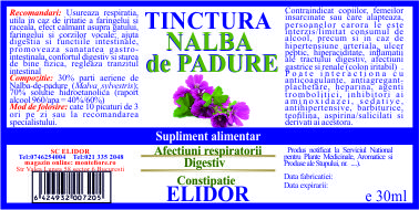 Tinctura de NALBA-DE-PADURE